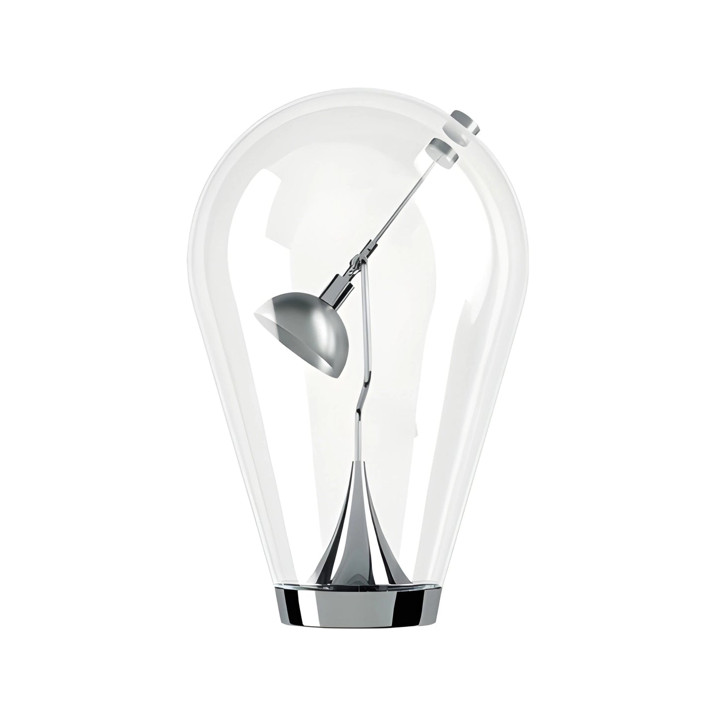 Lampe de Bureau Design Italien Magnétique sur fond blanc