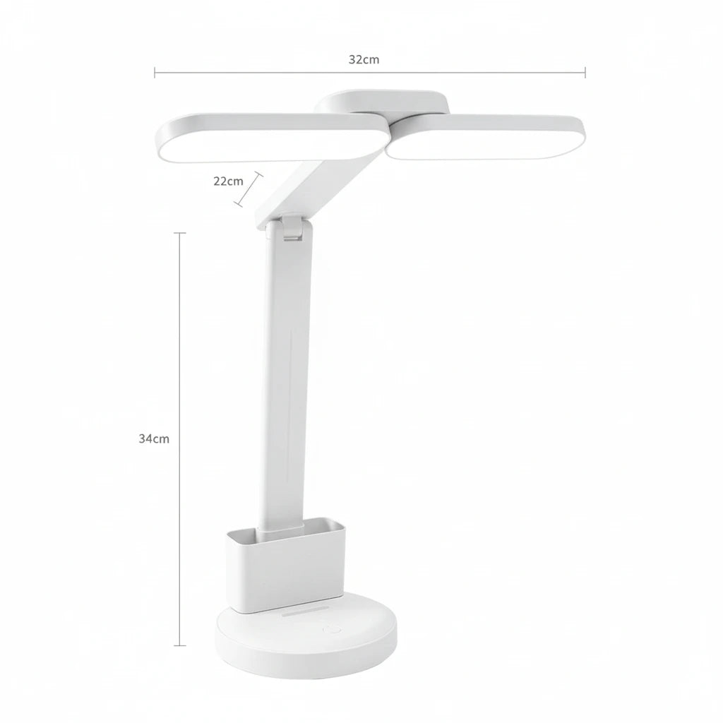 Dimensions de la Lampe de Bureau Enfant DuoLight LED