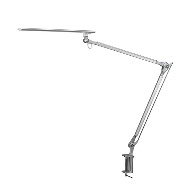 Lampe de Bureau LED à Pince Métallique sur fond blanc