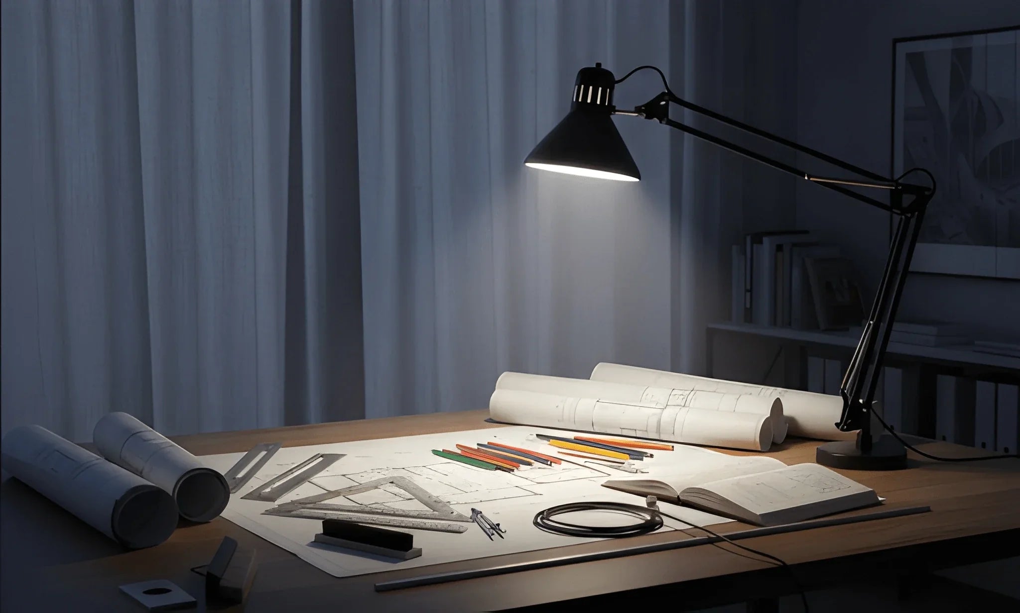 Combien de watt consomme une lampe de bureau ? Image