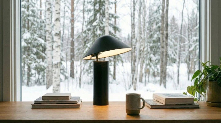 Lampe de Bureau Design Scandinave : Lumière & Sobriété Image