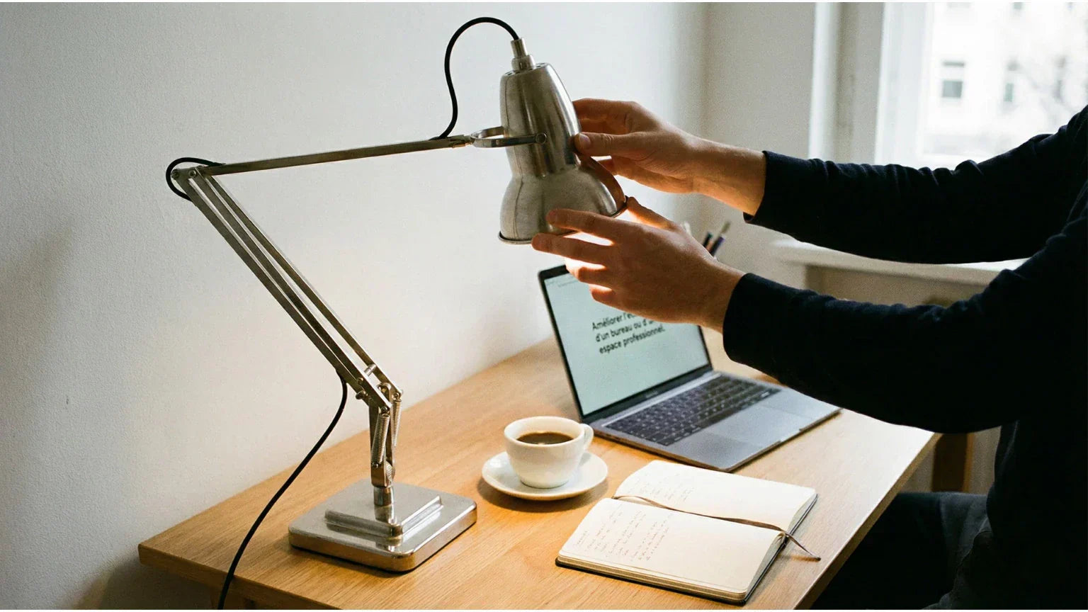 Améliorer l’éclairage d’un bureau efficacement. Image
