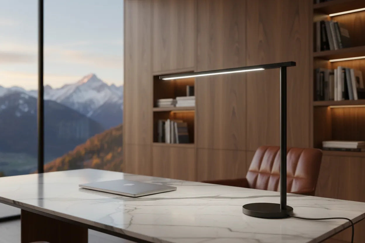 Combien consomme une lampe de bureau ? Image