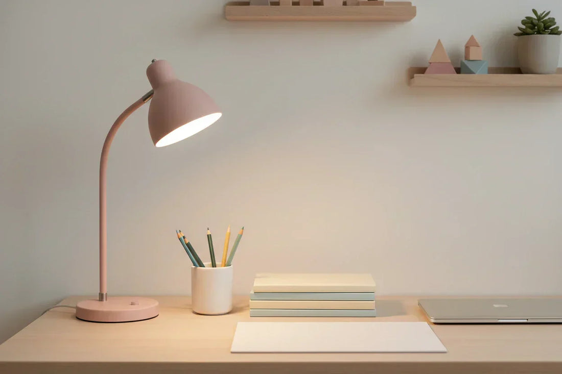 Lampe de Bureau Enfant : 5 critères que les parents oublient souvent