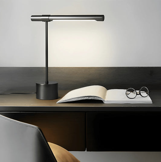 Lampe de Bureau LED Fine Noire