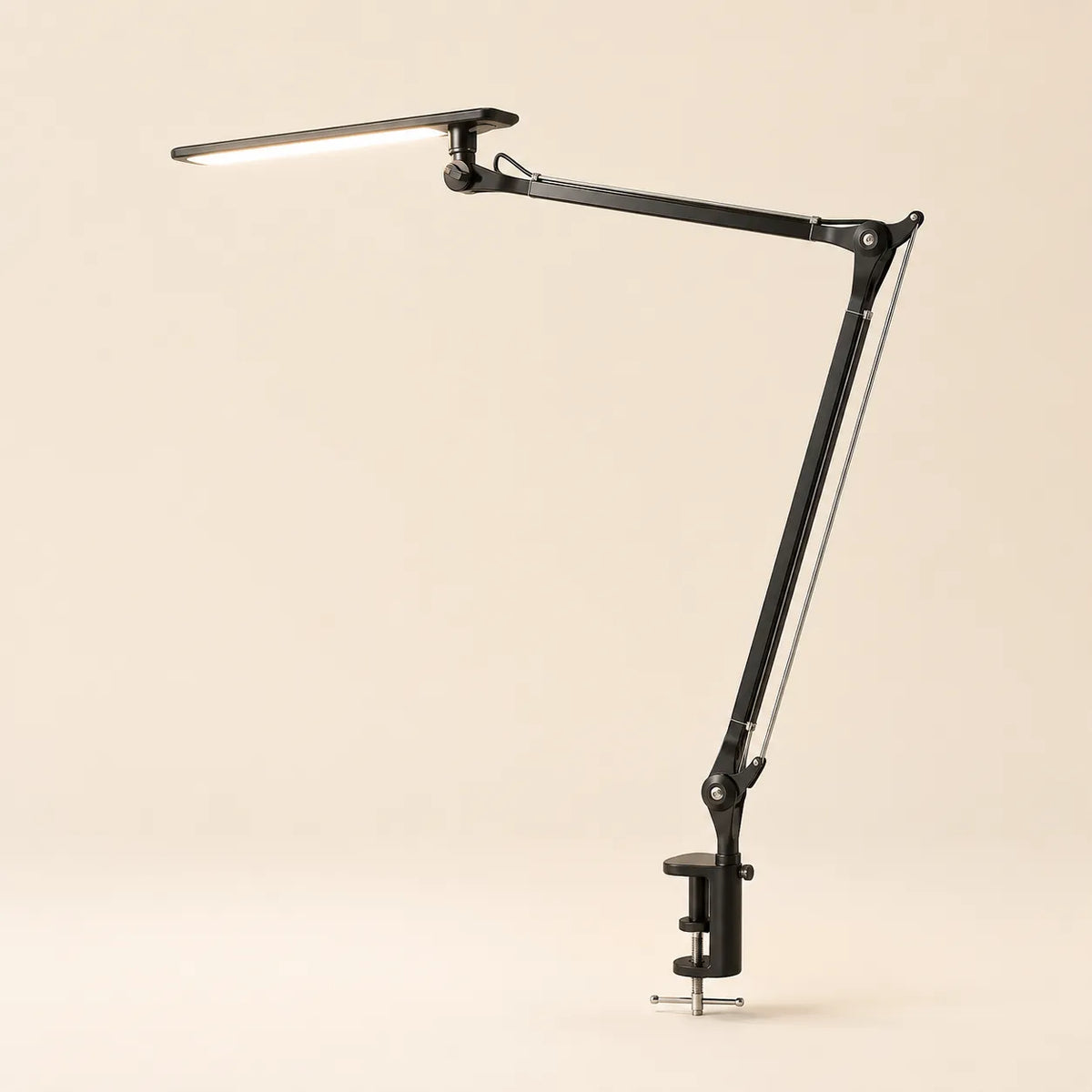 Lampe de Bureau LED à Pince Métallique