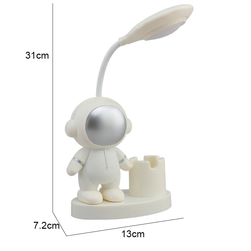 Dimensions Lampe de Bureau Enfant Astronaute LED blanc