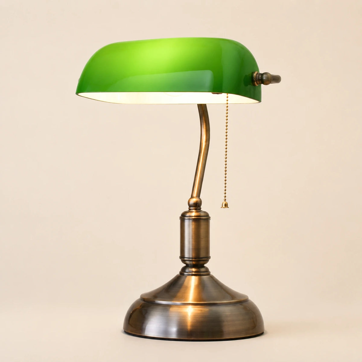 Lampe de Bureau Vintage Banquier