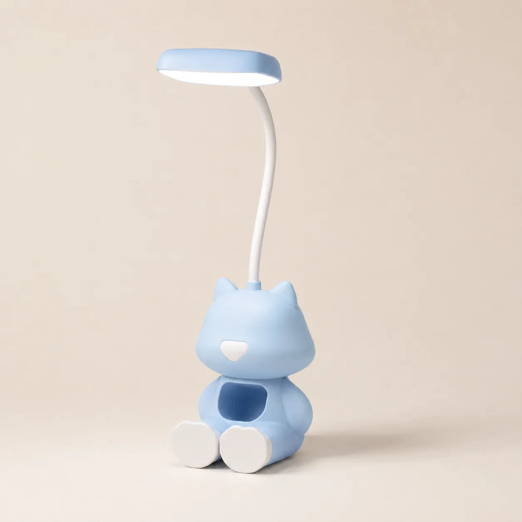 Lampe de Bureau Enfant Chat LED Flexible