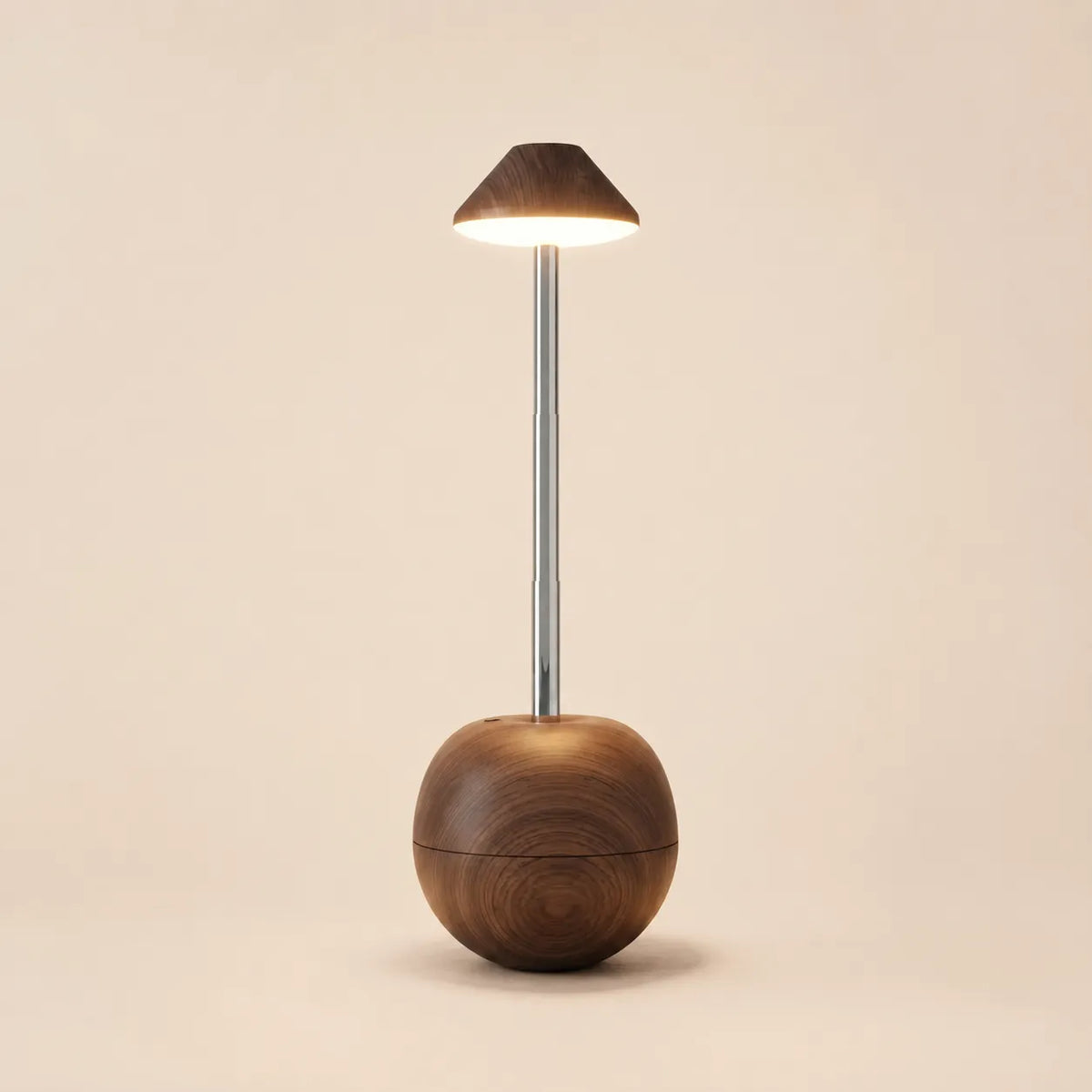 Lampe de Bureau Inclinable LED Design Bois