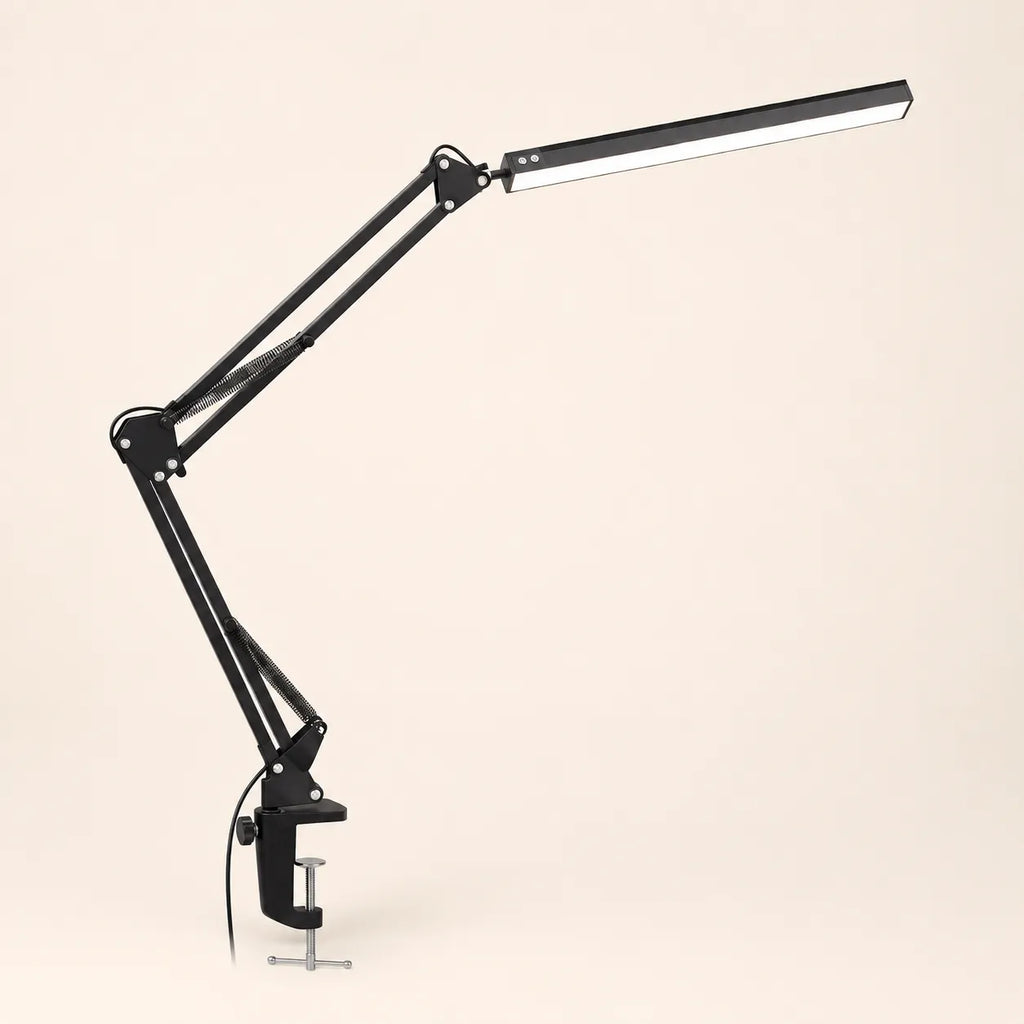 Lampe de Bureau LED 10W Articulée à Pince