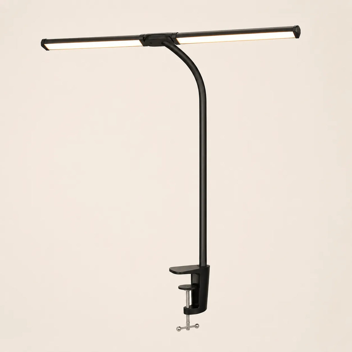 Lampe de Bureau LED à Pince à Double Tête