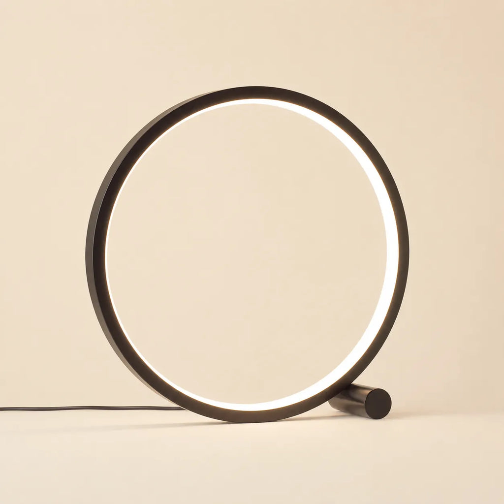 Lampe de Bureau LED en Cercle