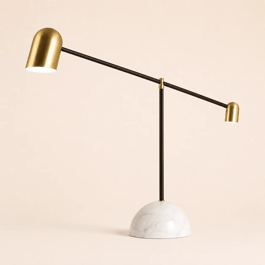 Lampe de Bureau Design Marbré