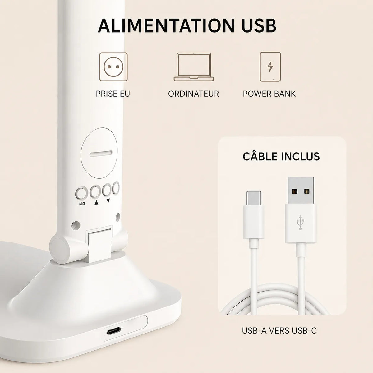 Lampe de Bureau LED Smart Linea