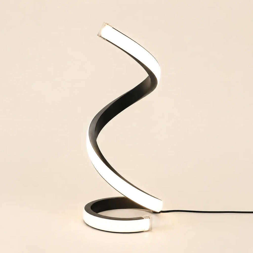 Lampe de Bureau LED Design Spirale
