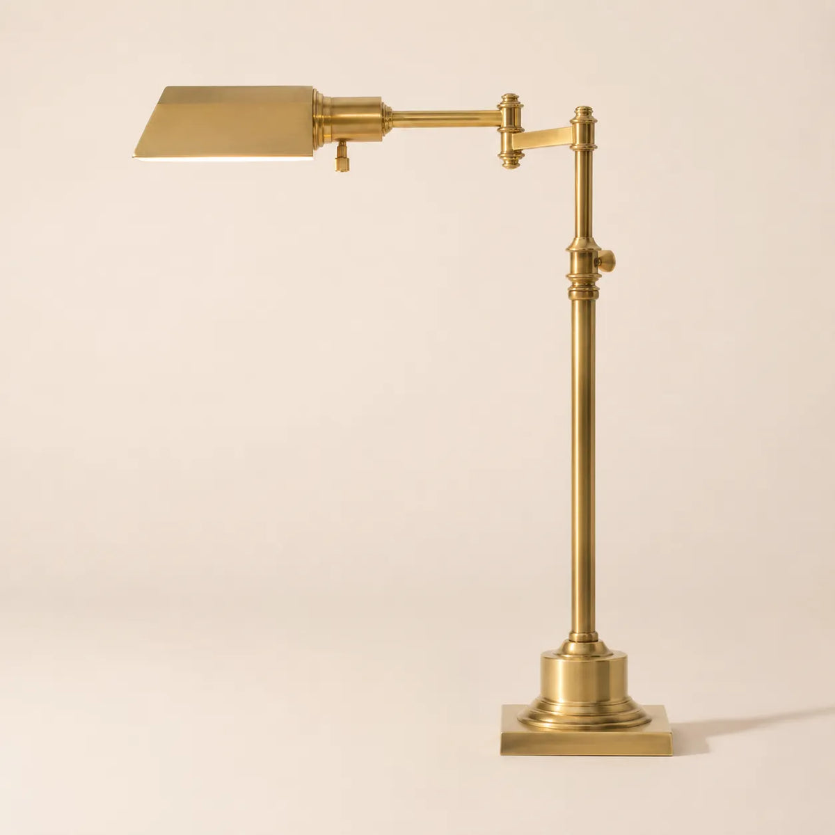 Lampe de Bureau Vintage Cuivrée Rectangle