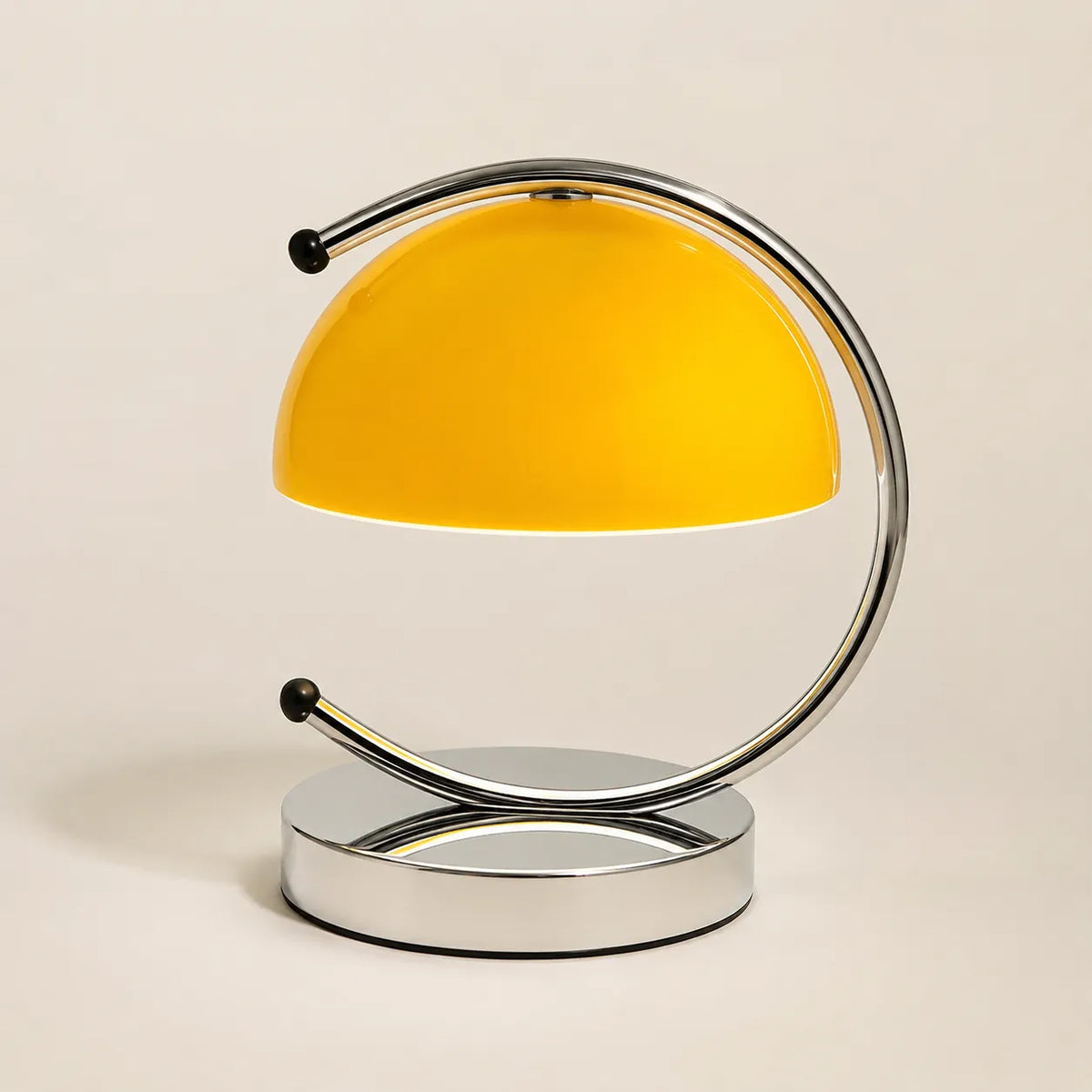 Lampe de Bureau Champignon en Verre