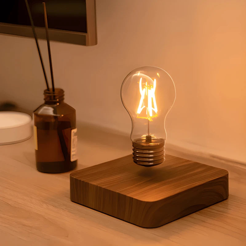 Lampe de bureau deign lévitation magnétique qui éclaire un bureau