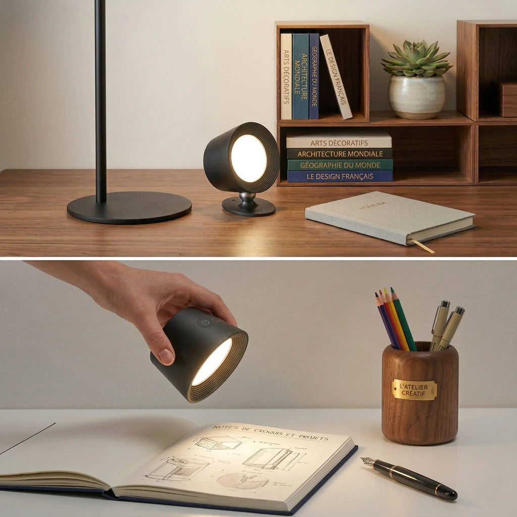 Fonctionnalité de la Lampe de Bureau LED Magnetic