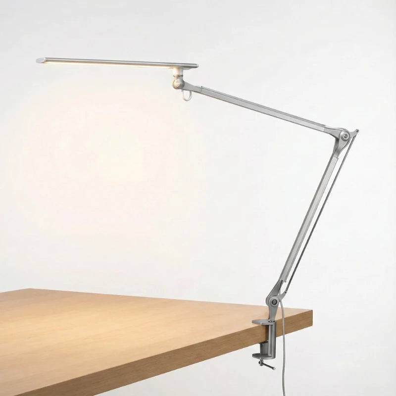 Lampe de Bureau LED à Pince Métallique