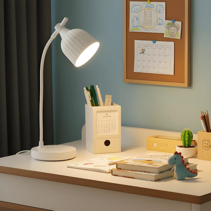 Lampe de Bureau Enfant Pastel LED blanche