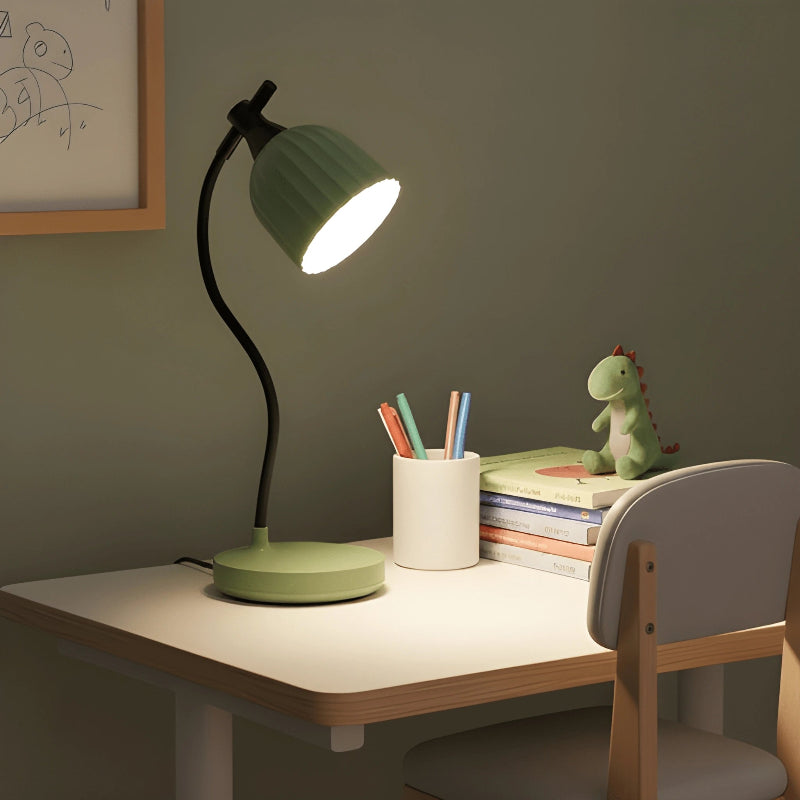 Lampe de Bureau Enfant Pastel LED vert kaki 