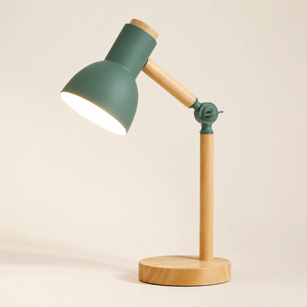 Lampe de Bureau LED Bois Colorée Fille/Garçon