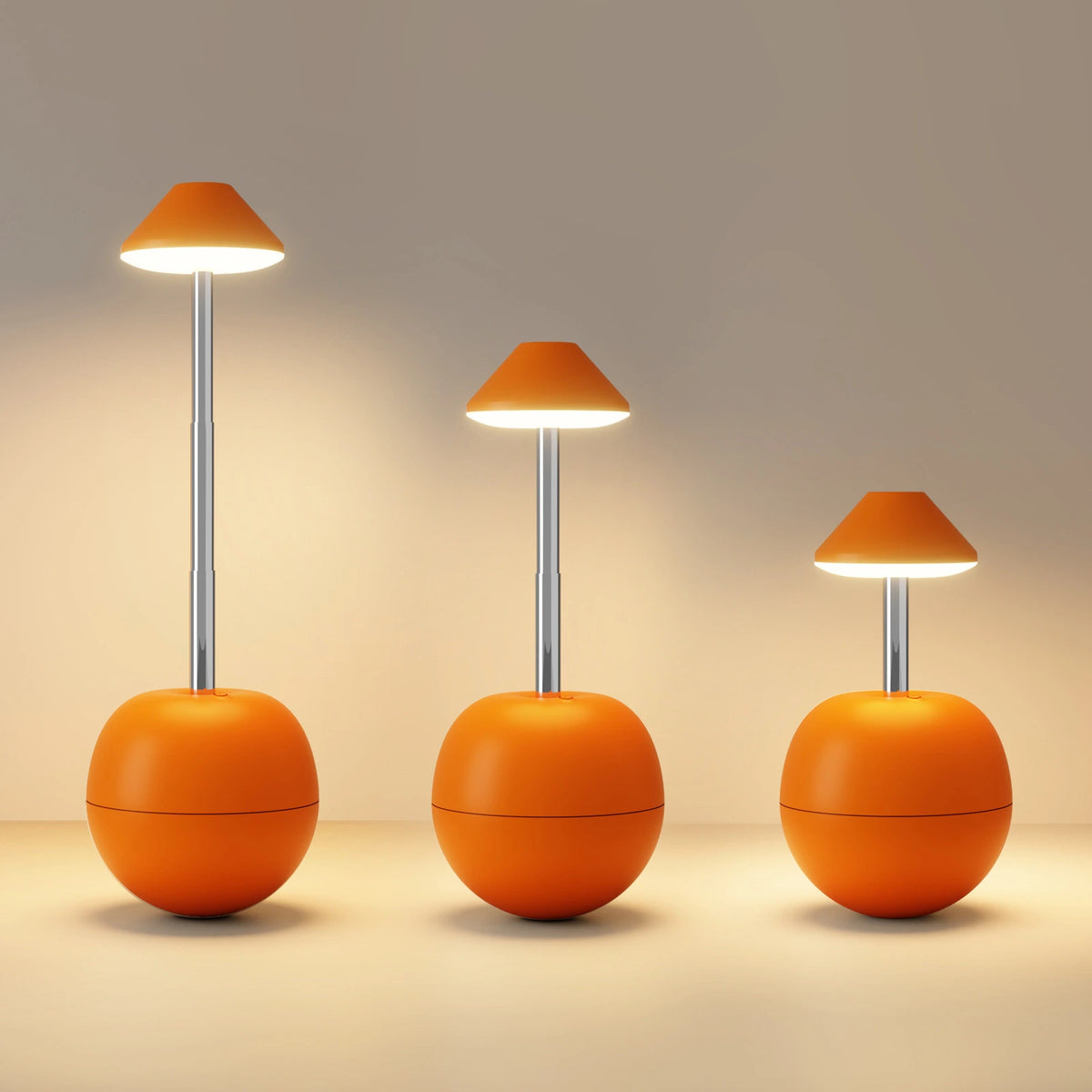 Lampe de Bureau Inclinable LED orange