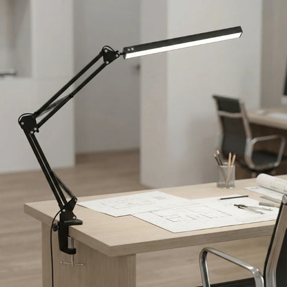 Lampe de Bureau LED 10W Articulée à Pince