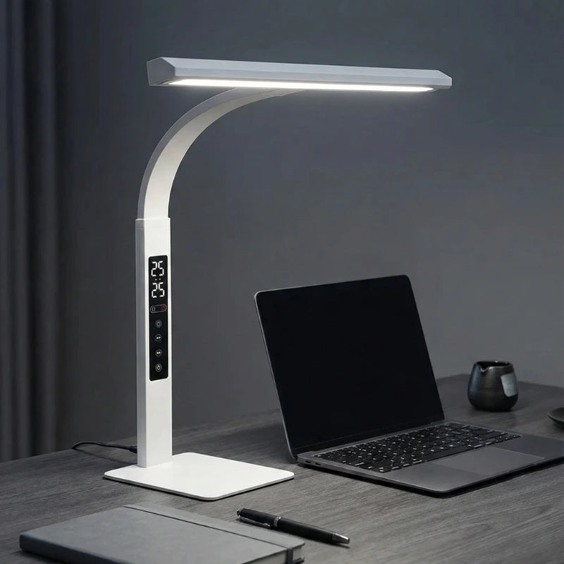 Lampe de Bureau LED 12W avec Minuteur  au premier plan