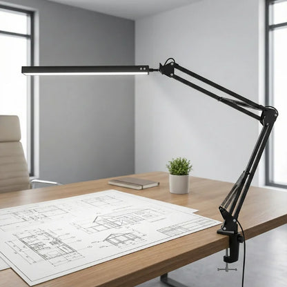 Lampe de Bureau LED 10W Articulée à Pince