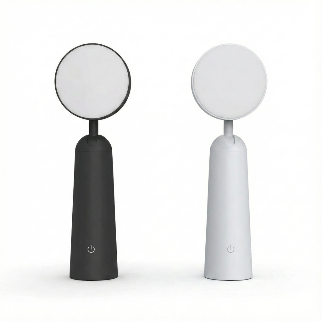 Lampe de Bureau LED Minimaliste Sans Fil sur fond blanc