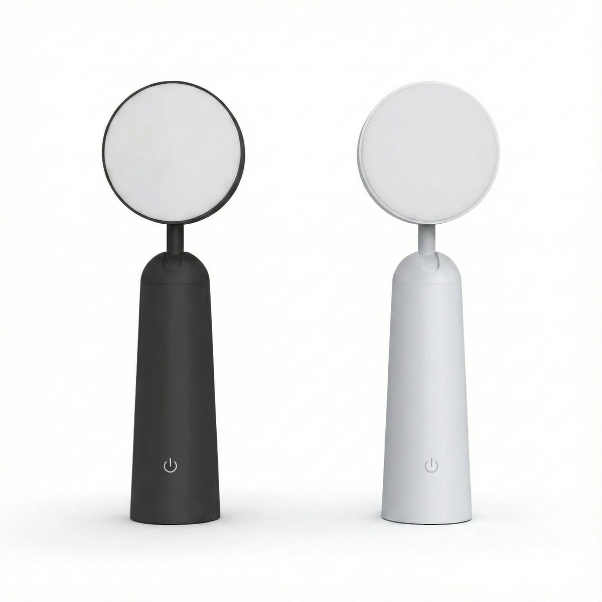 Lampe de Bureau LED Minimaliste Sans Fil sur fond blanc