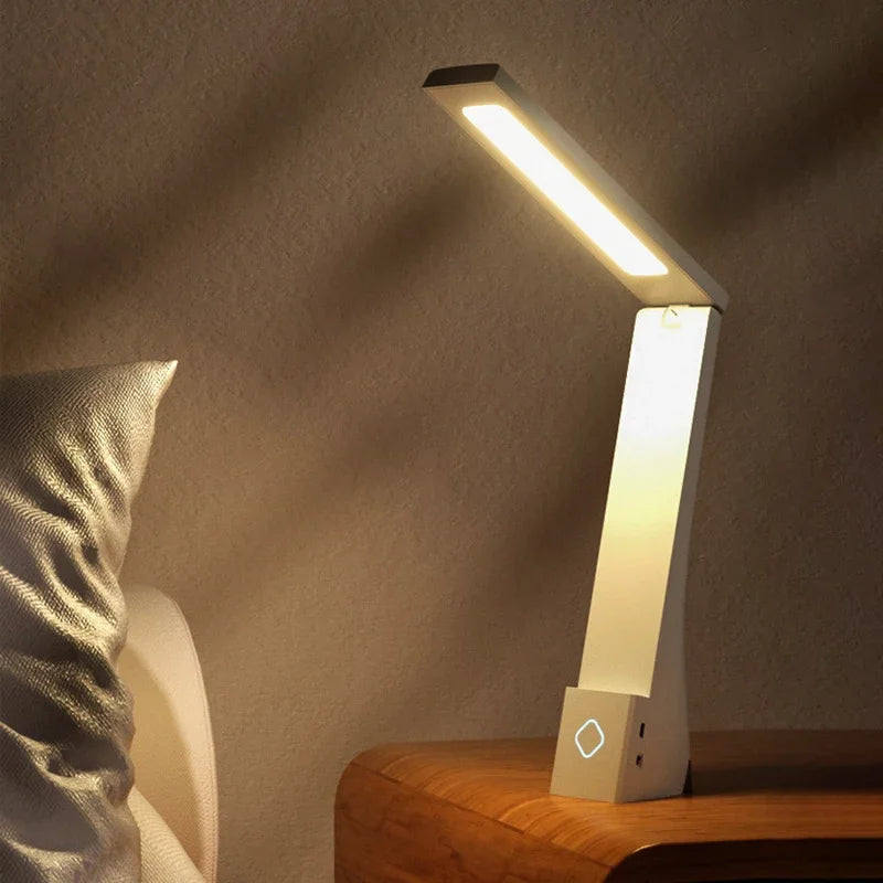 Lampe de Bureau LED Rechargeable 120° blanche