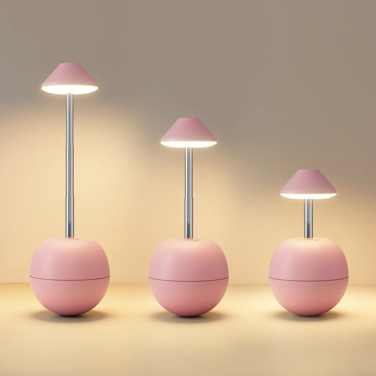Lampe de Bureau Inclinable LED rose