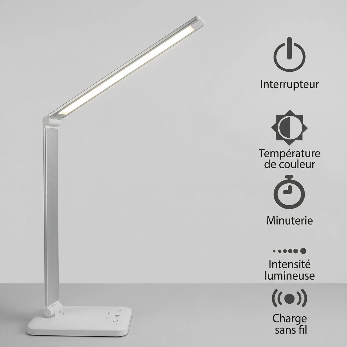 Lampe de Bureau LED Lumina fiche technique