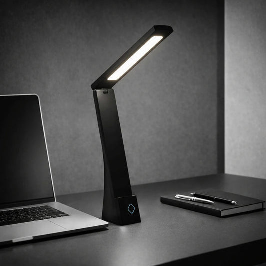Lampe de Bureau LED Rechargeable 120° noire