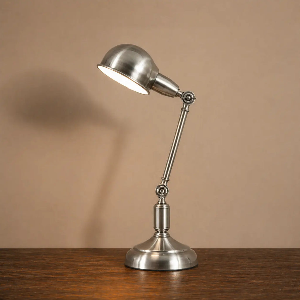 Lampe de Bureau Vintage Classique chrome