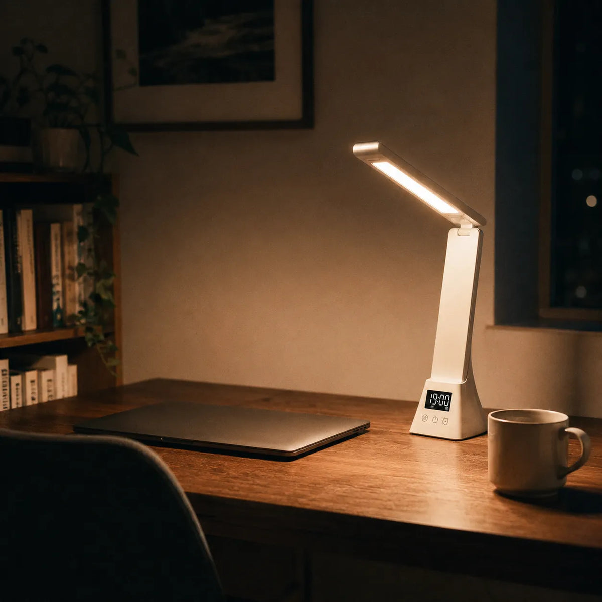 Lampe LED blanche avec éclairage réglable USB
