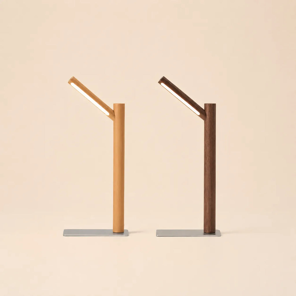 Lampe de Bureau LED Bois Branche